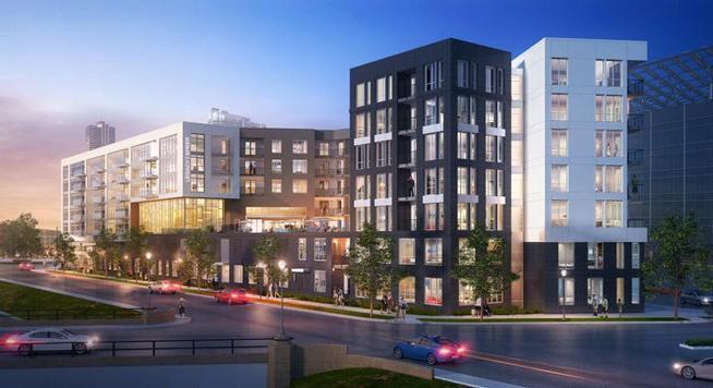 322-unit luxury apartment project to replace downtown Denver parking lot