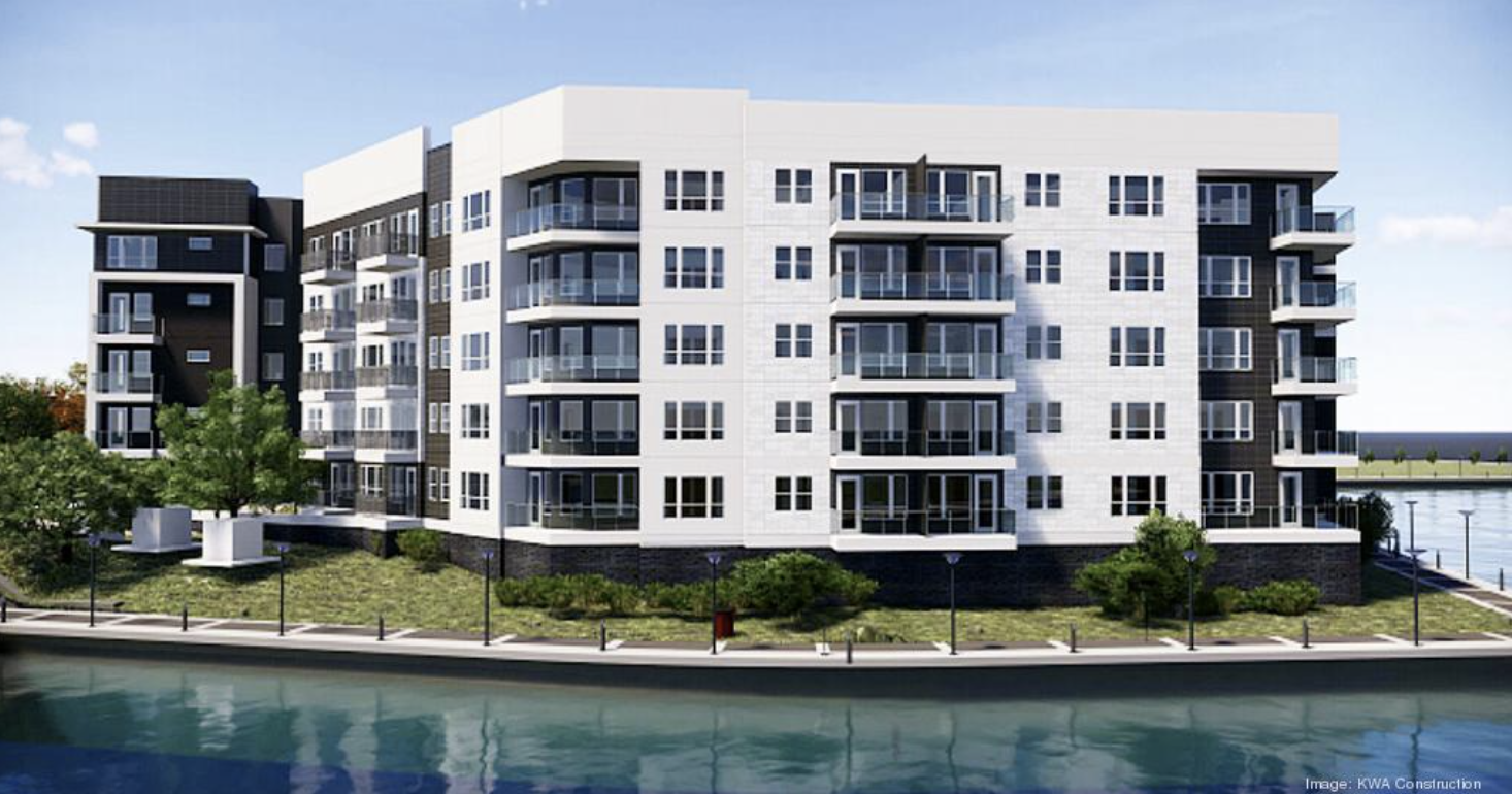 $46M waterfront apartment project in Irving passes halfway mark
