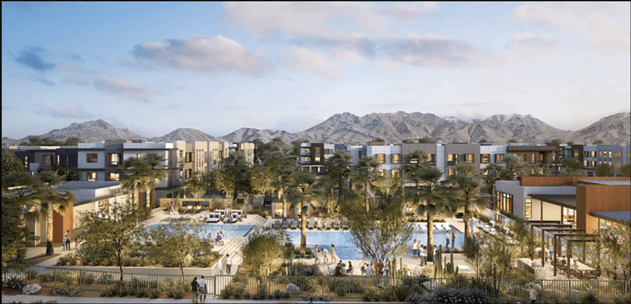 LEGACY PARTNERS AND DWS START CONSTRUCTION ON 433-RESIDENCE APARTMENT COMMUNITY IN SCOTTSDALE, ARIZONA